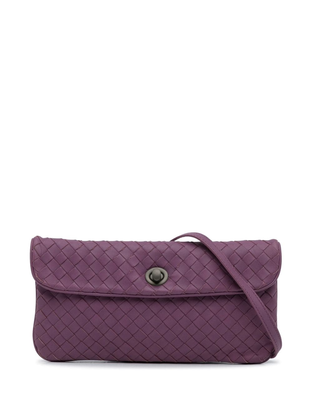 Bo*te*ga ve*ne*ta   2012-2022 intrecciato leather crossbody bag