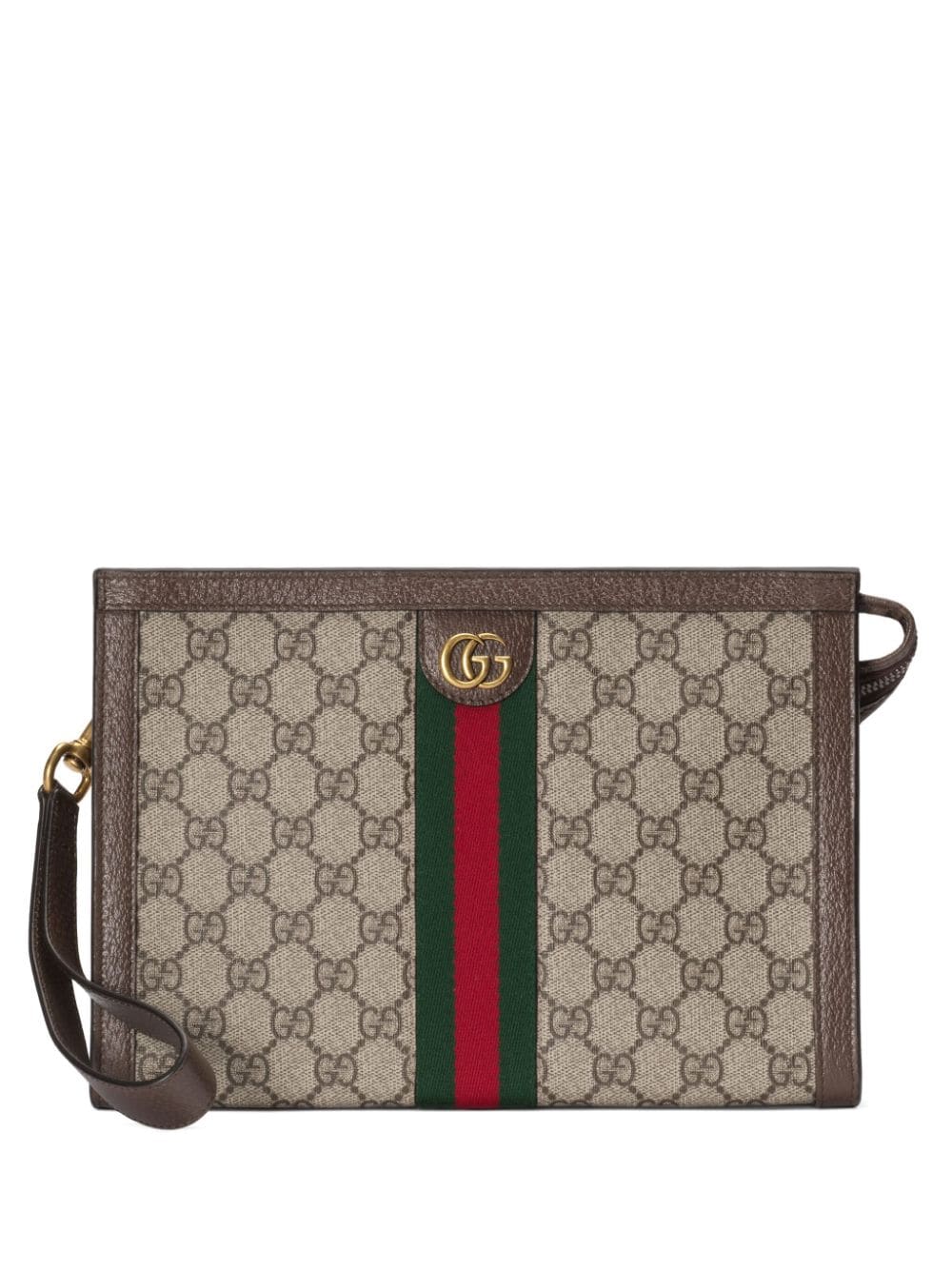 G*u*i ophidia gg-canvas clutch bag