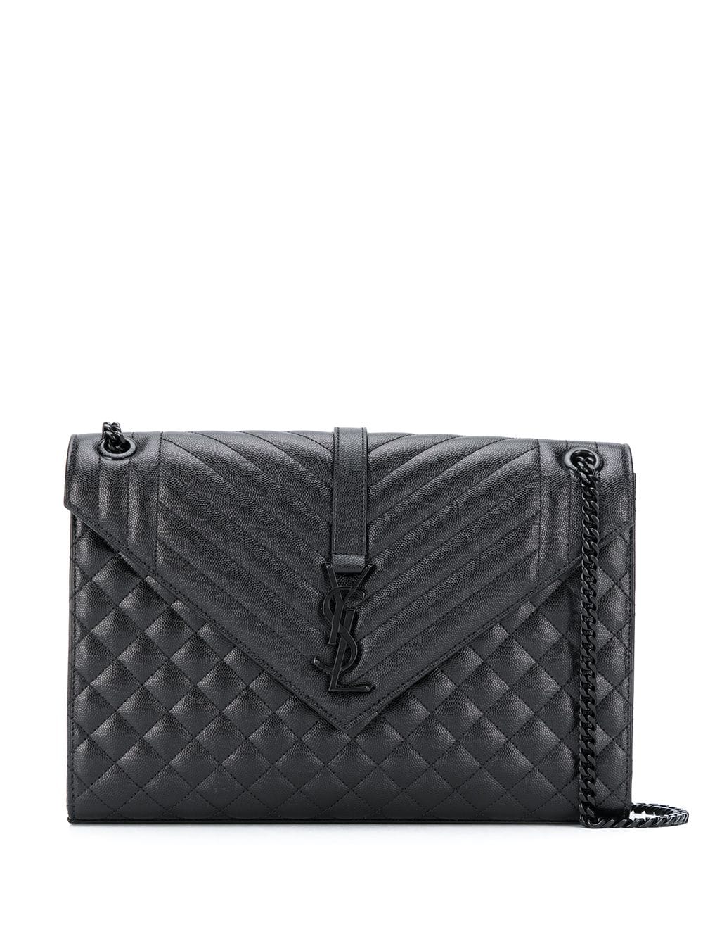 Saint Laurent Envelope quilted shoulder bag
