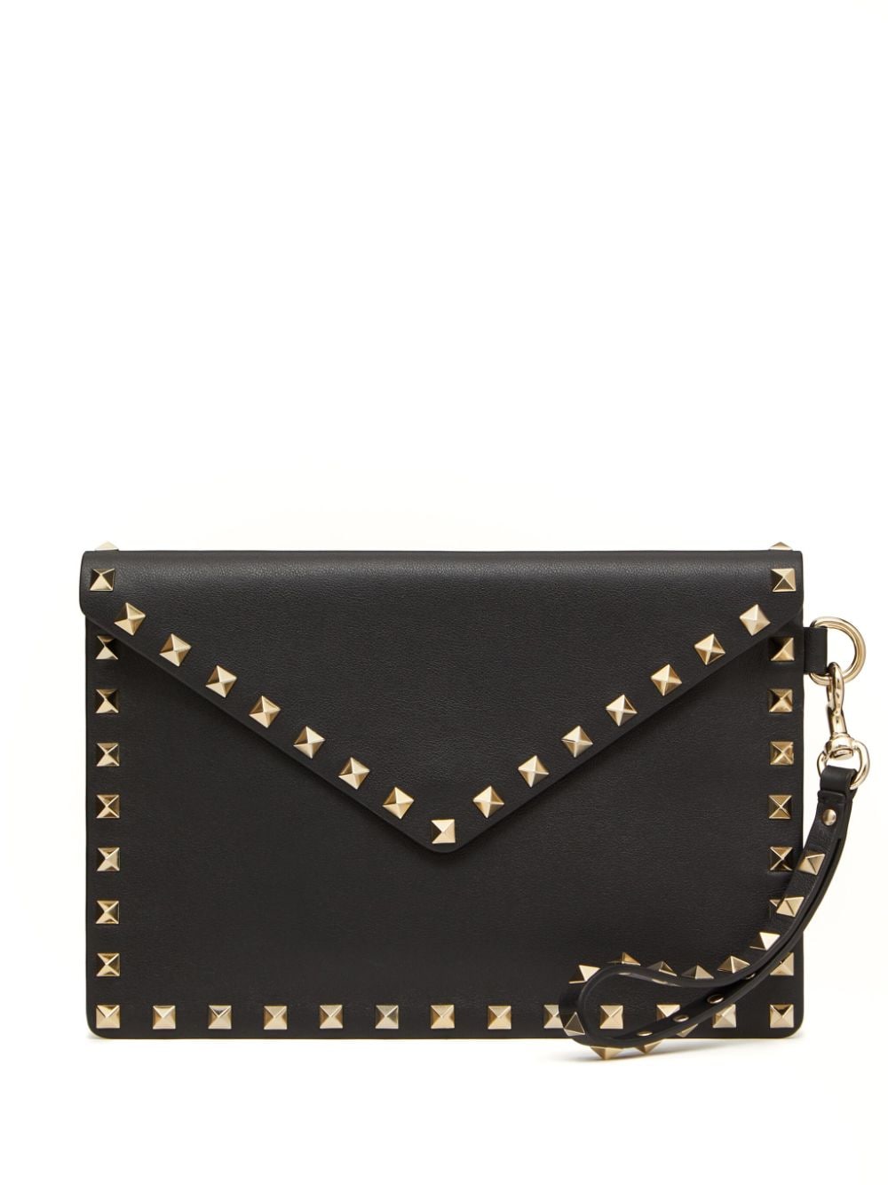 Valentino Garavani Rockstud leather clutch bag