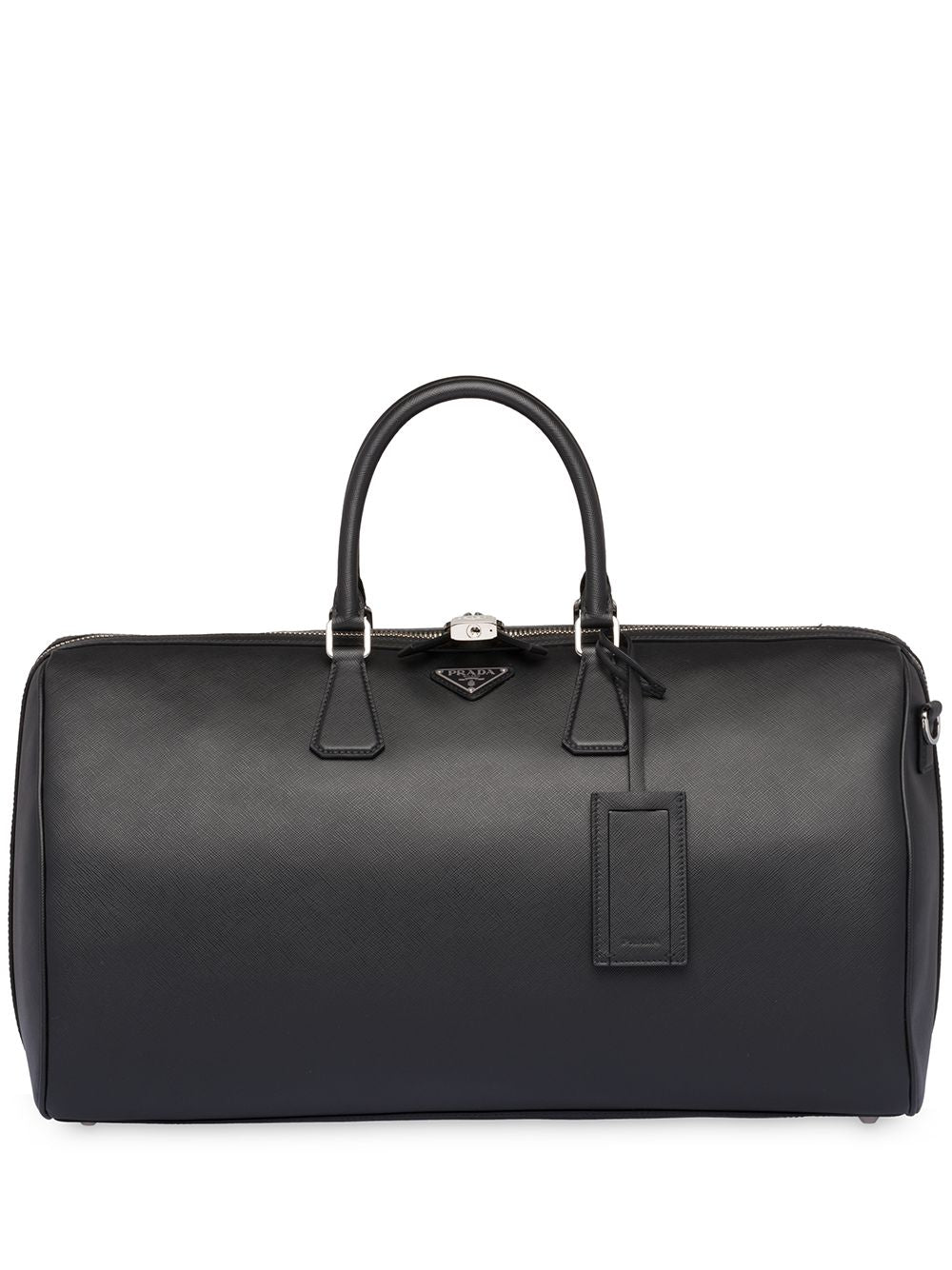 Pra*a saffiano leather duffle bag