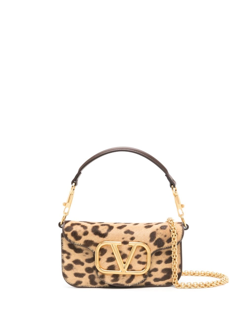 Valentino Garavani Locò Animalier-print micro bag