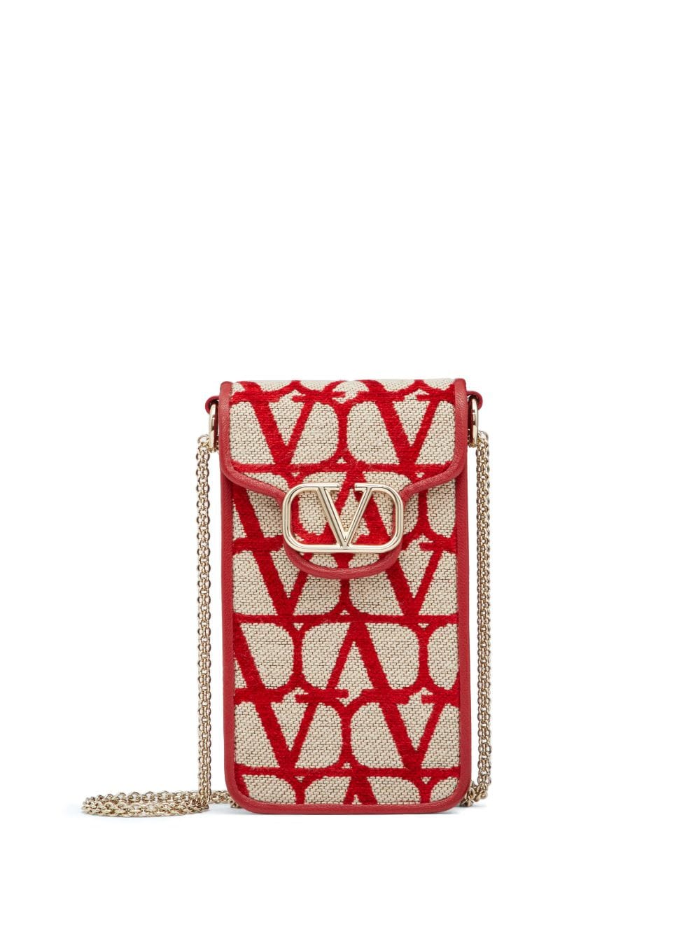 Valentino Garavani Toile Iconographe phone bag