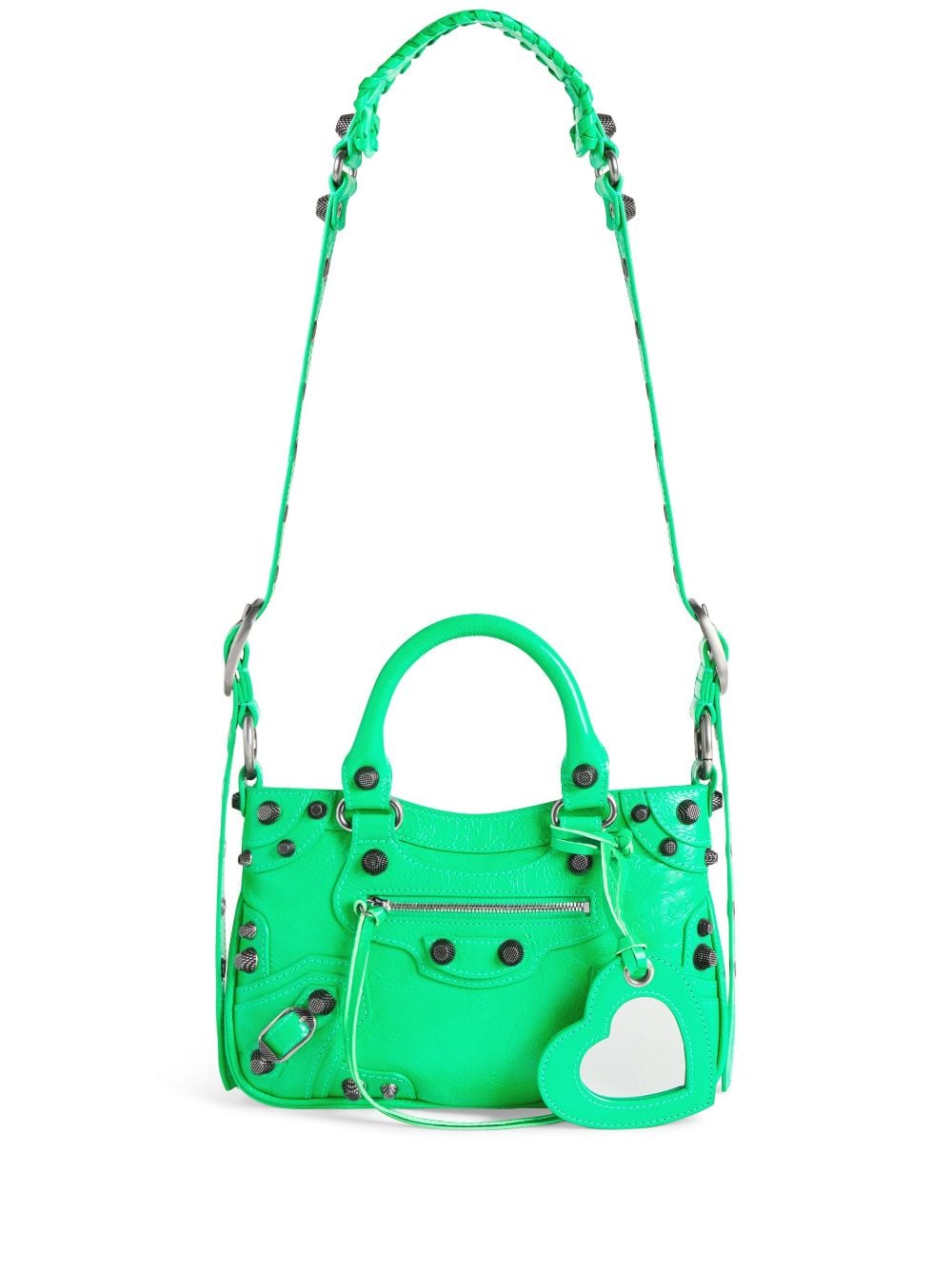 Ba*len*cia*ga small neo cagole leather tote bag