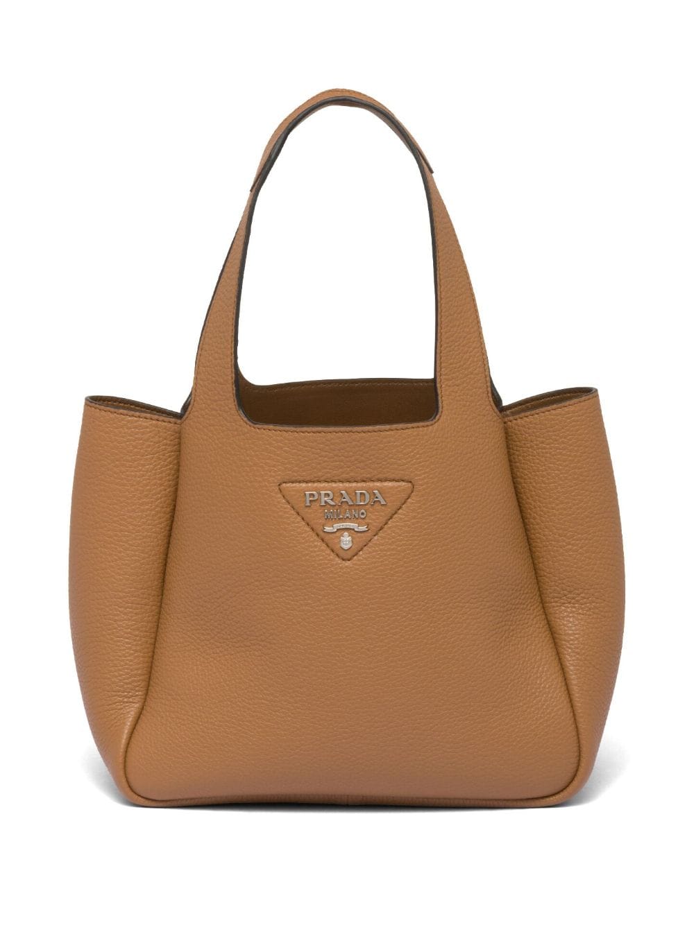 Pra*a logo plaque tote bag