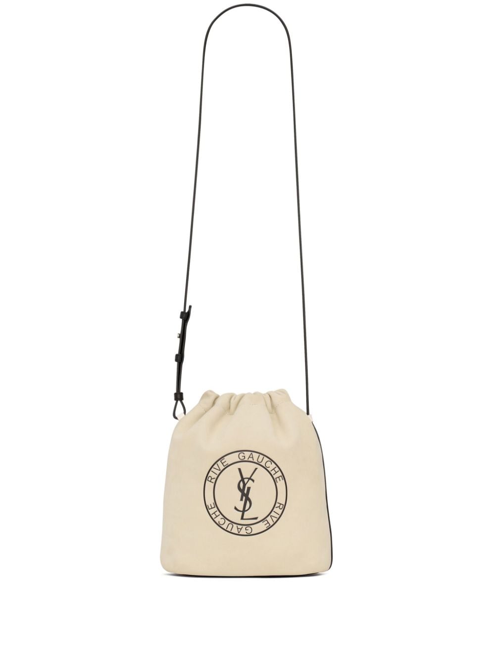 Saint Laurent Rive Gauche leather bucket bag