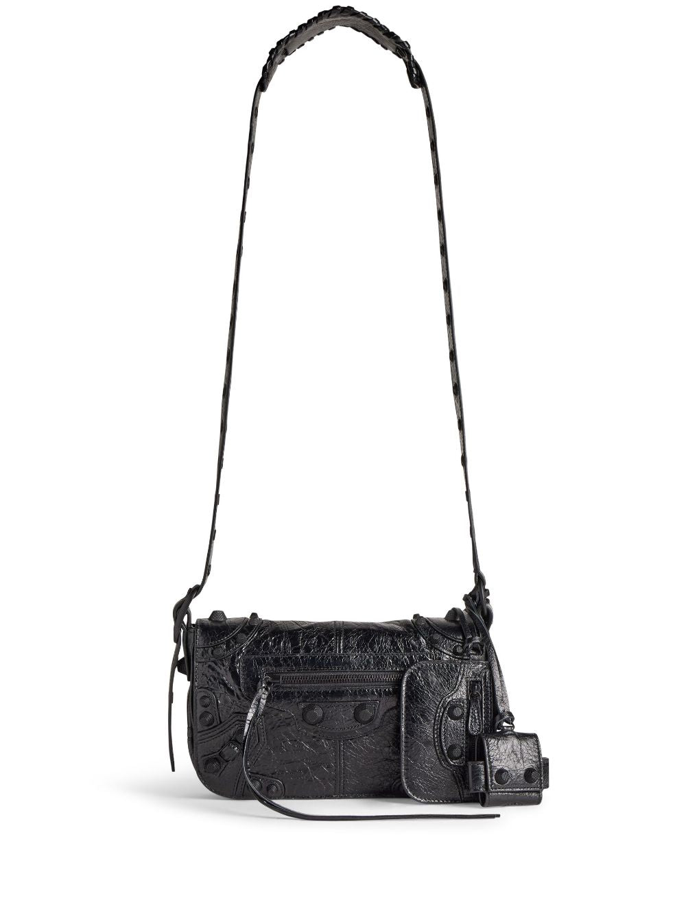 Ba*len*cia*ga le cagole leather tote bag