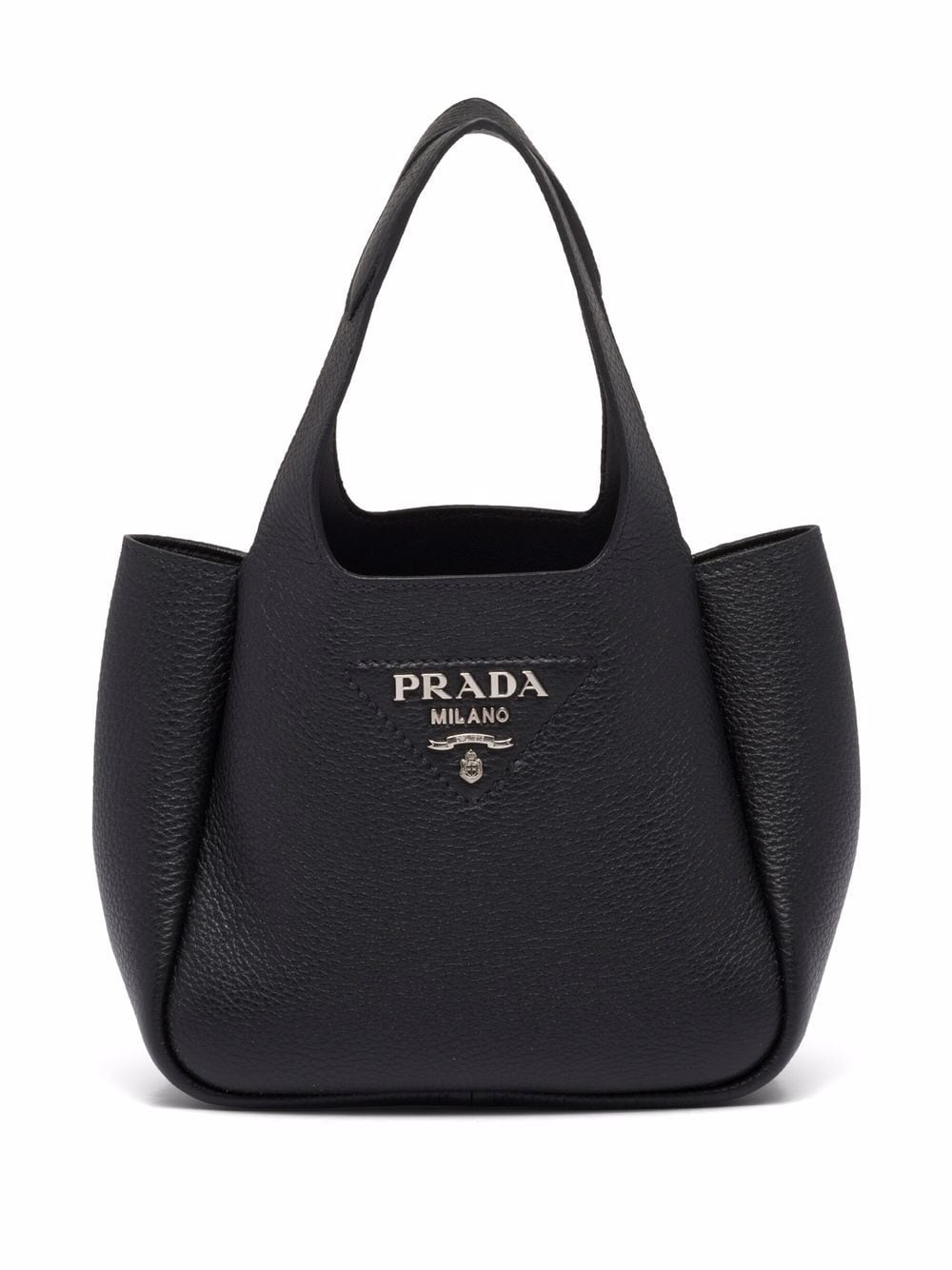Pra*a flou leather tote bag