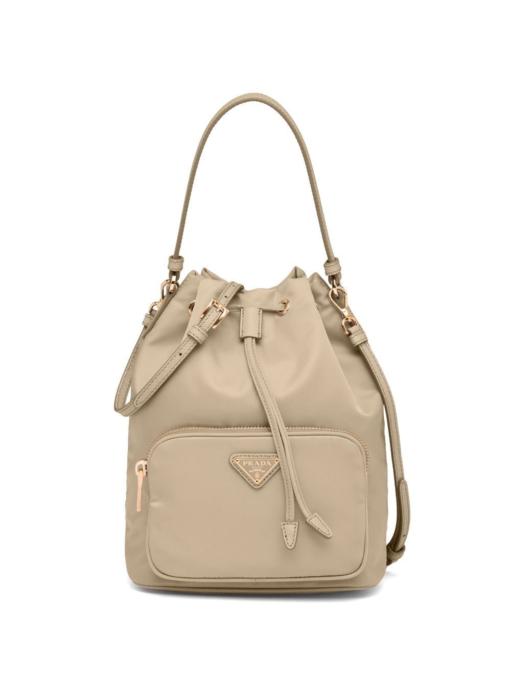 Pra*a re-nylon bucket bag