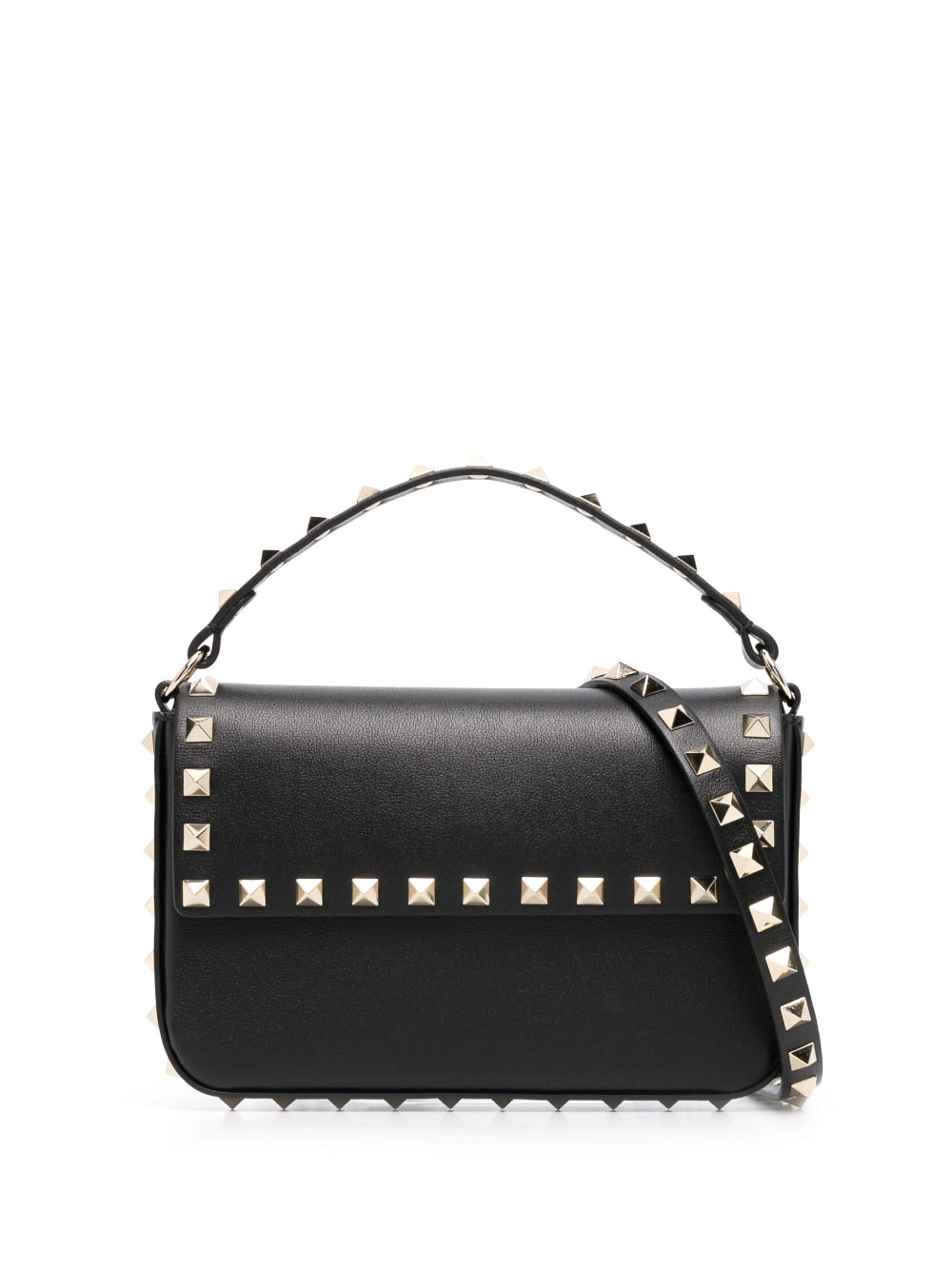 Valentino Garavani stud-detail leather shoulder bag