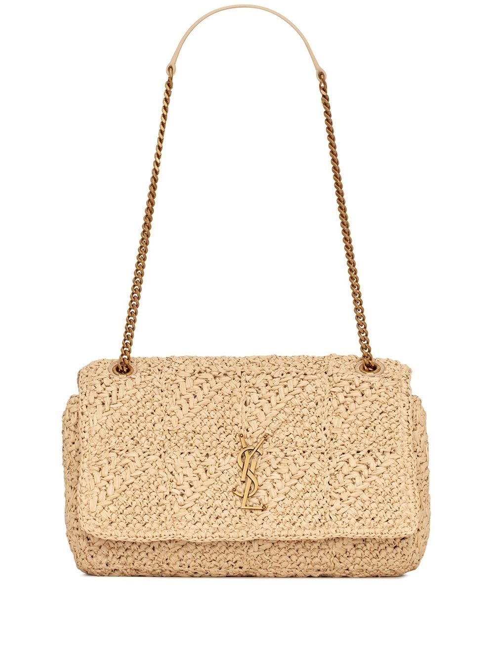 Saint Laurent woven chain strap bag