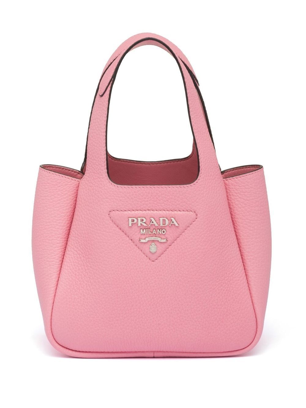 Pra*a logo-plaque tote bag