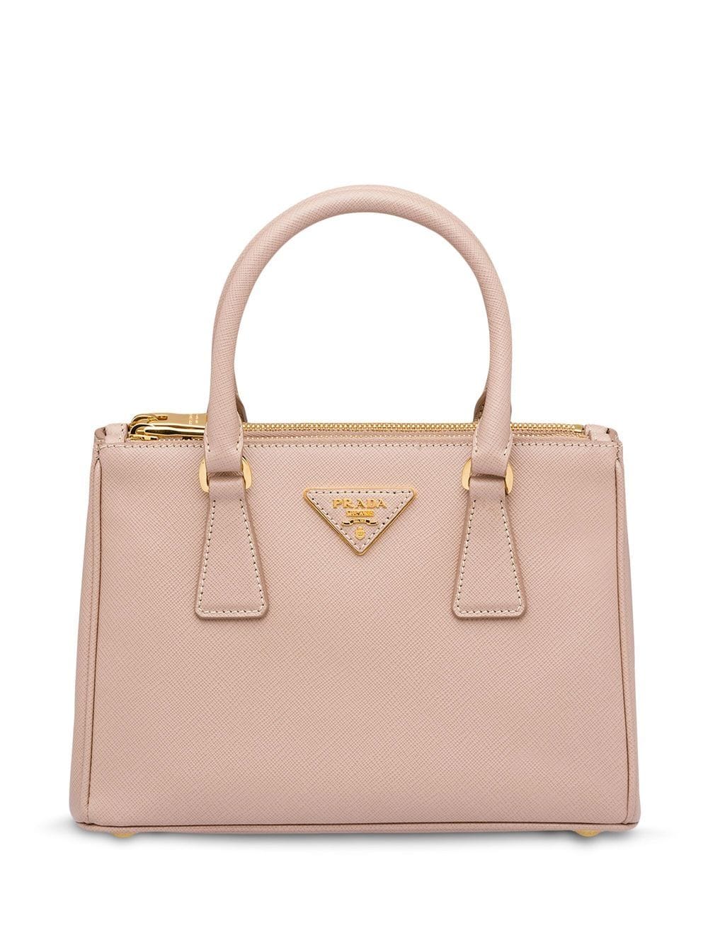 Pra*a small galleria leather tote bag