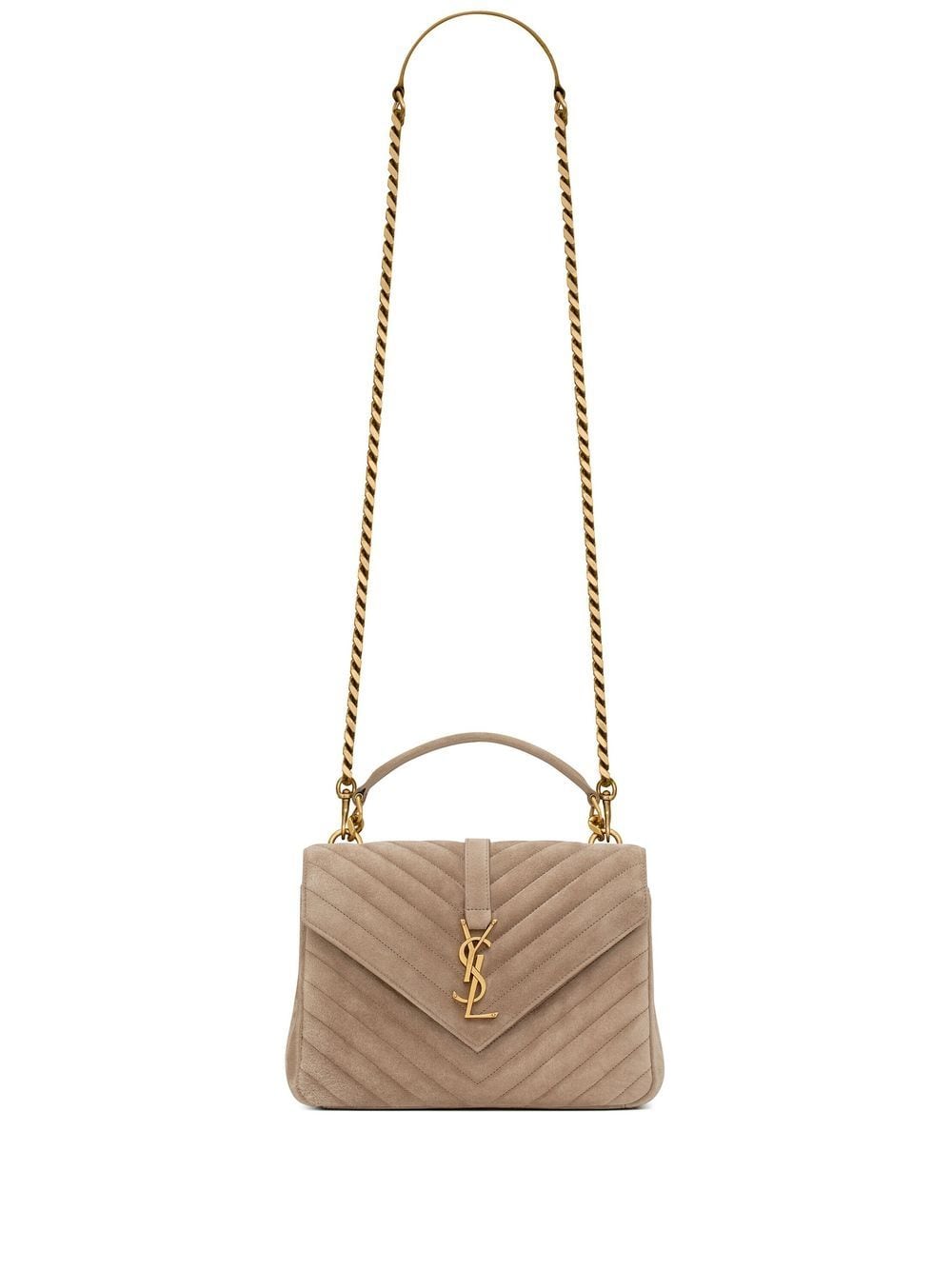 Saint Laurent College quilted shoulder bag