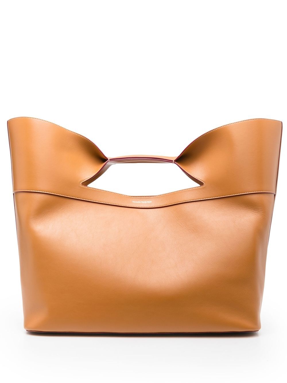 Alexander McQueen The Bow leather tote bag