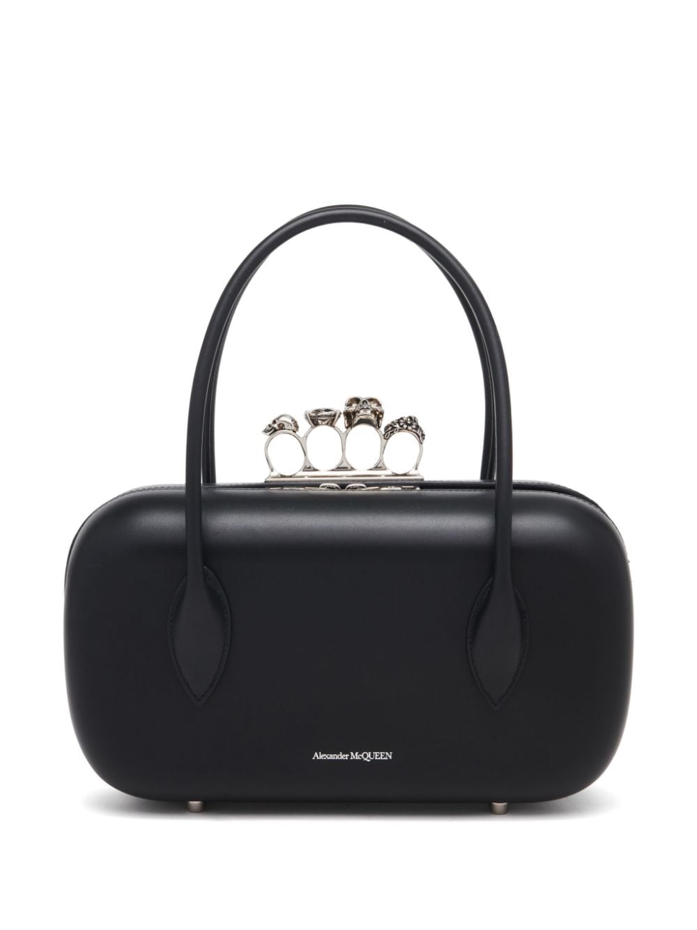 Alexander McQueen The Reverse leather clutch