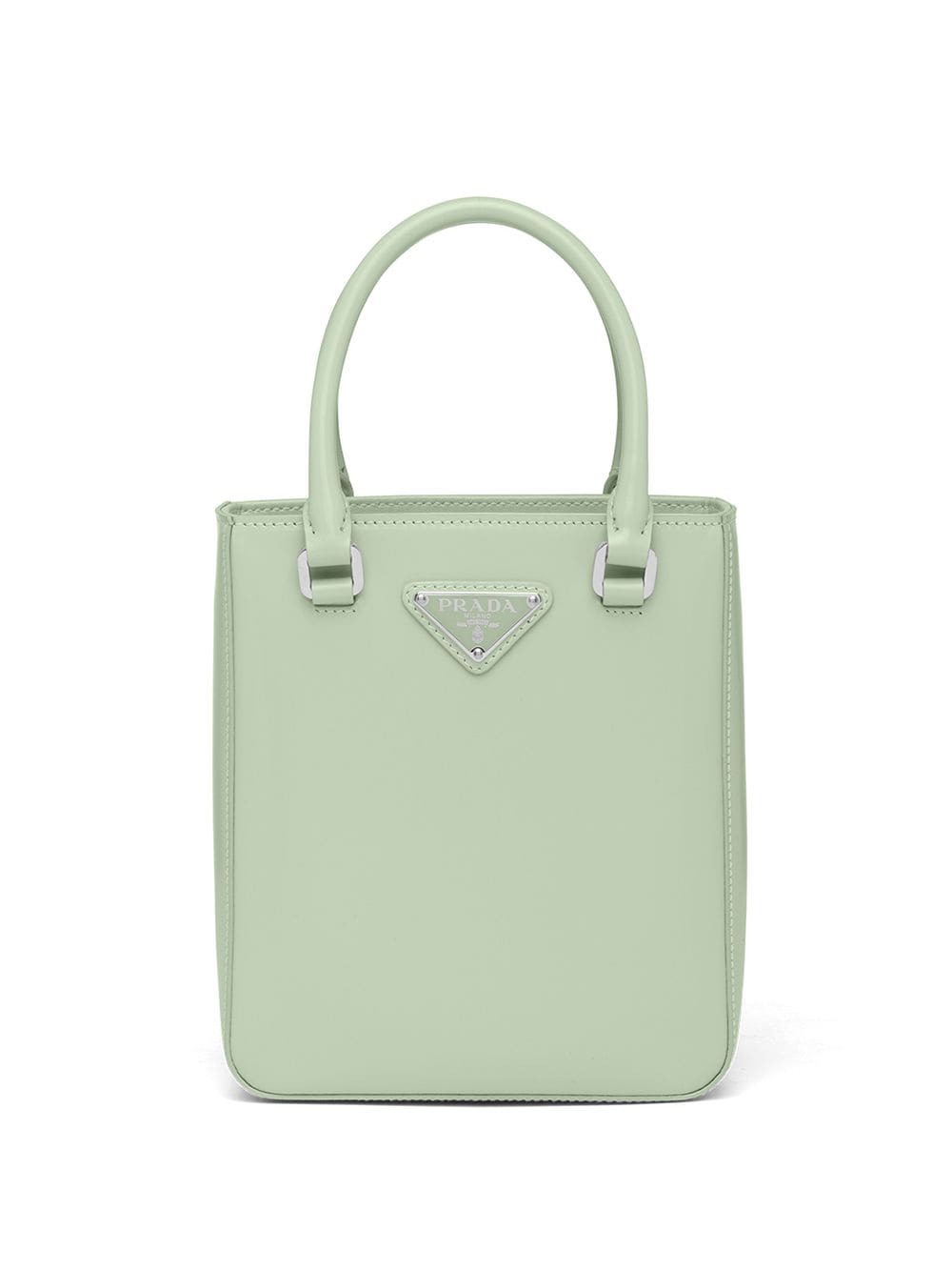 Pra*a small triangle plaque tote
