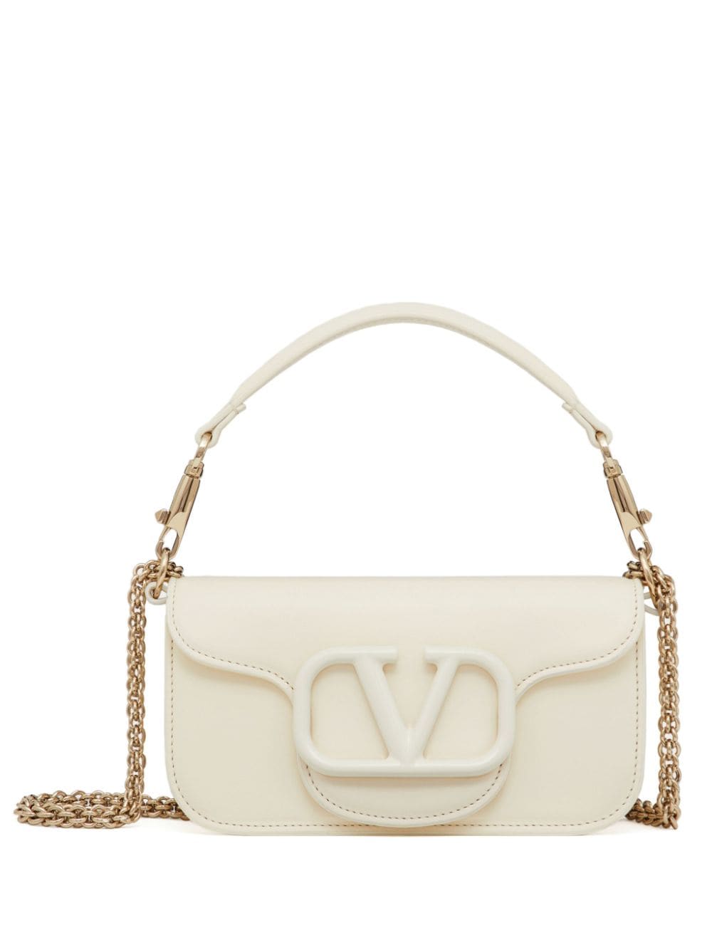 Valentino Garavani Locò leather shoulder bag