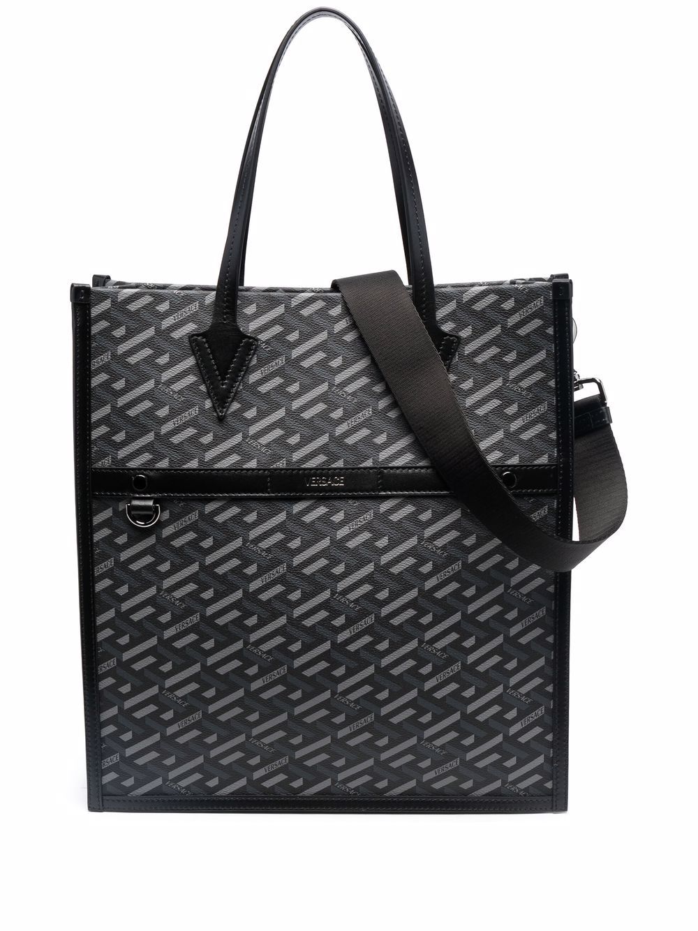 Versace Greca Signature tall tote bag