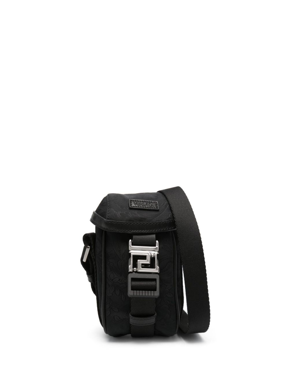 Versace Neo Nylon jacquard messenger bag