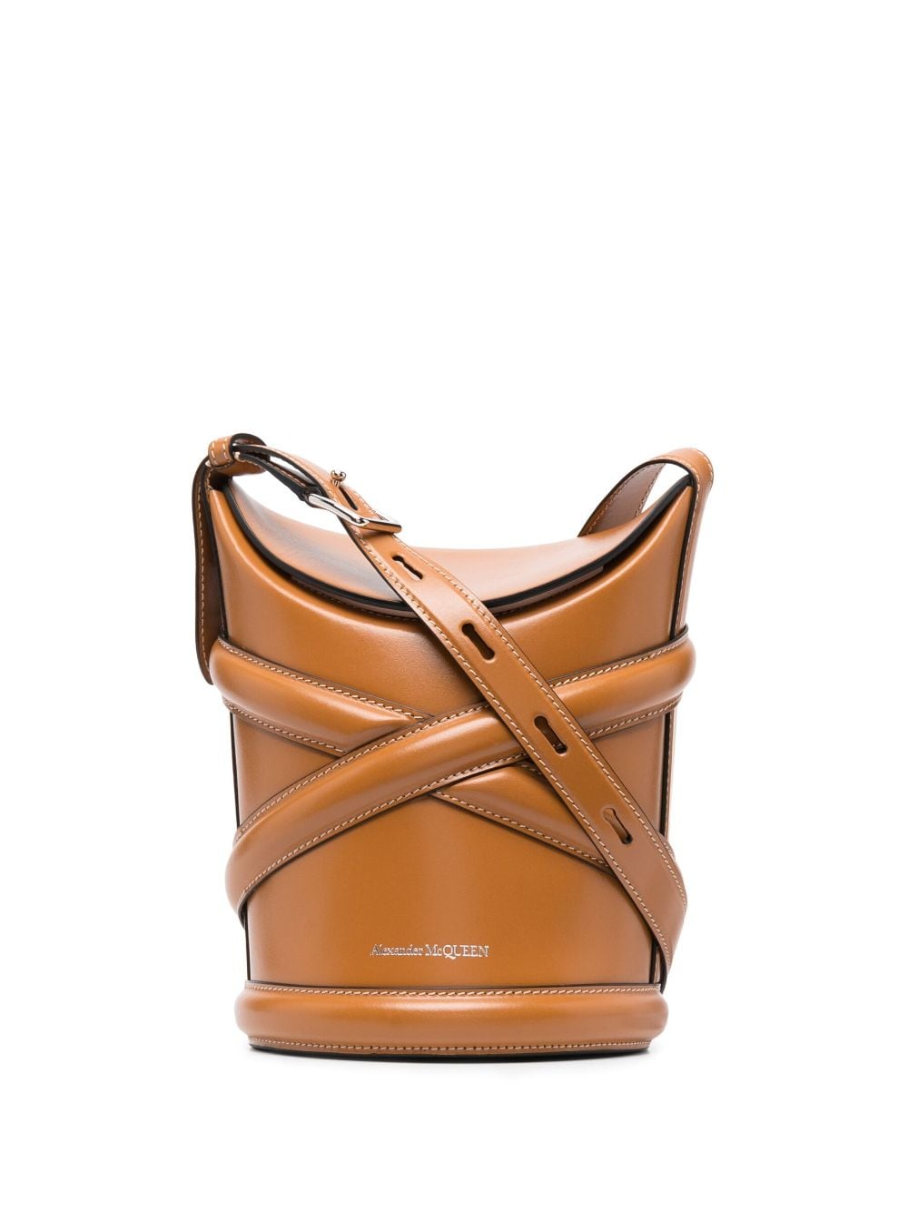 Alexander McQueen The Curve bucket bag