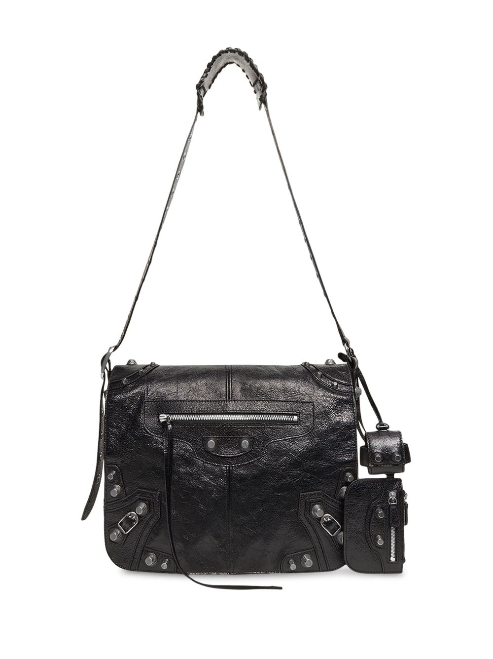 Ba*len*cia*ga le cagole leather messenger bag