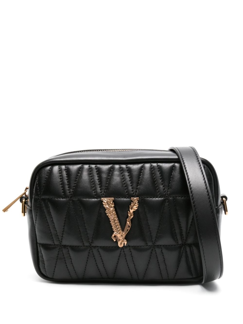 Versace Virtus quilted crossbody bag