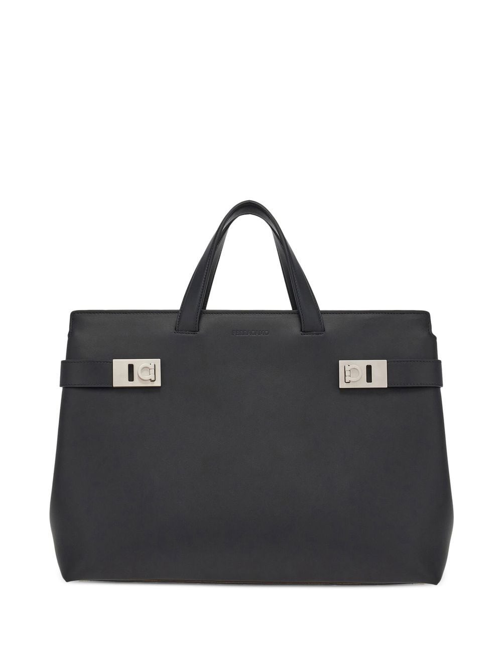 Ferragamo textured tote bag