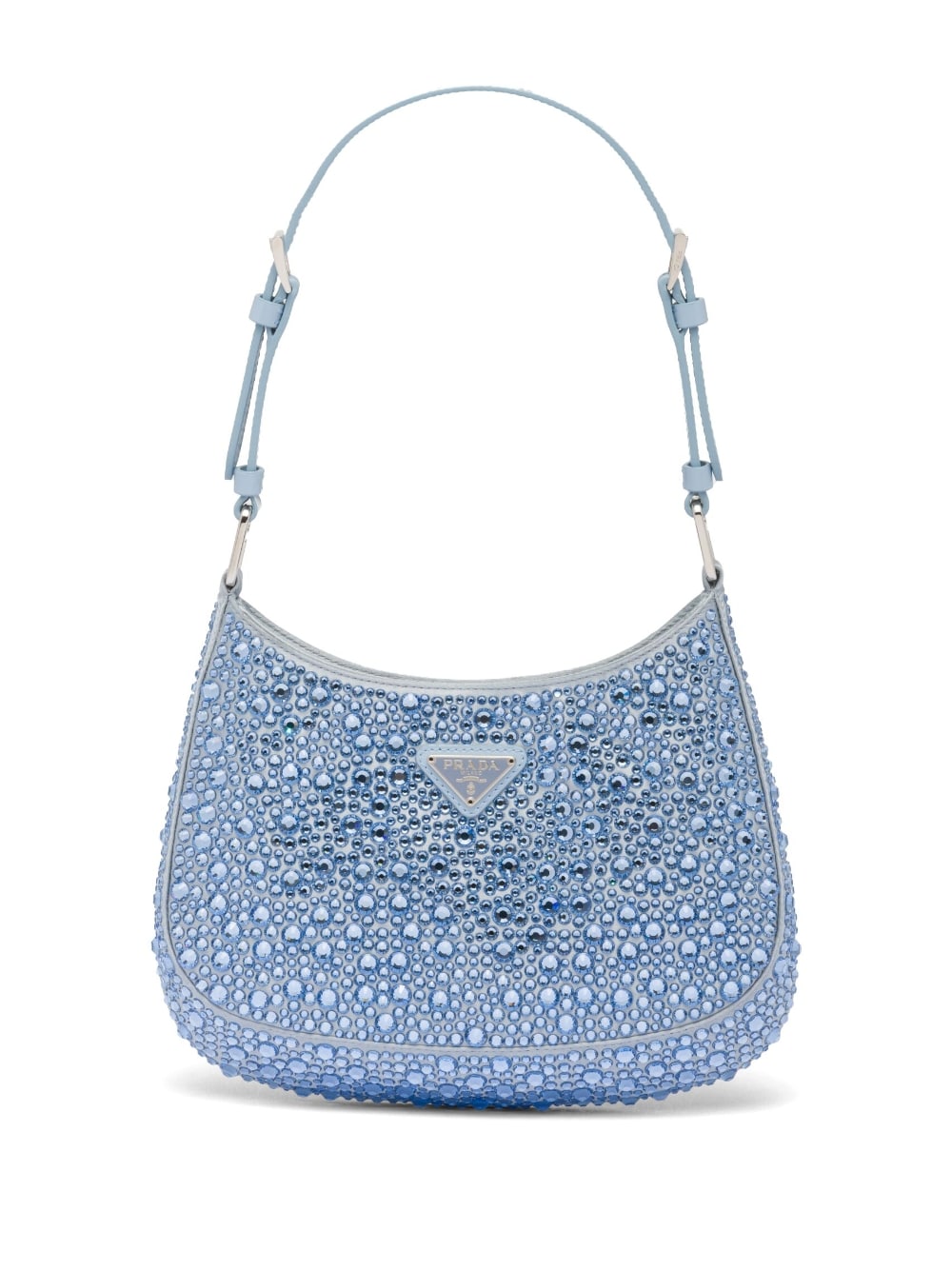 Pra*a cleo crystal-embellished shoulder bag