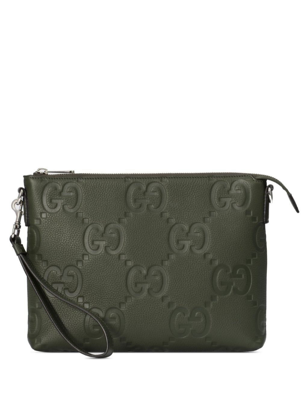 G*u*i jumbo gg leather messenger bag