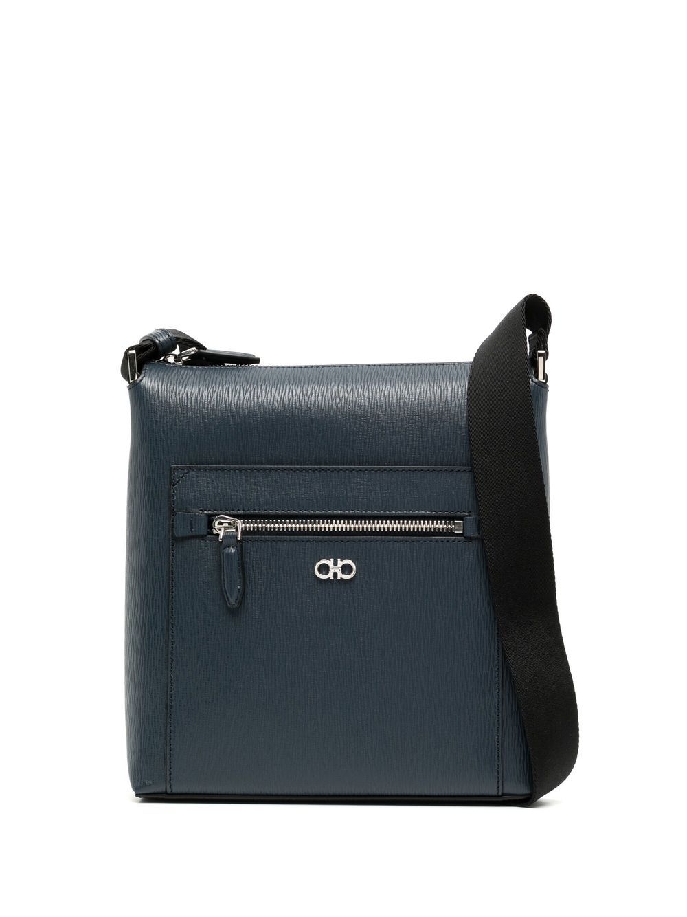 Ferragamo Gancini leather crossbody bag