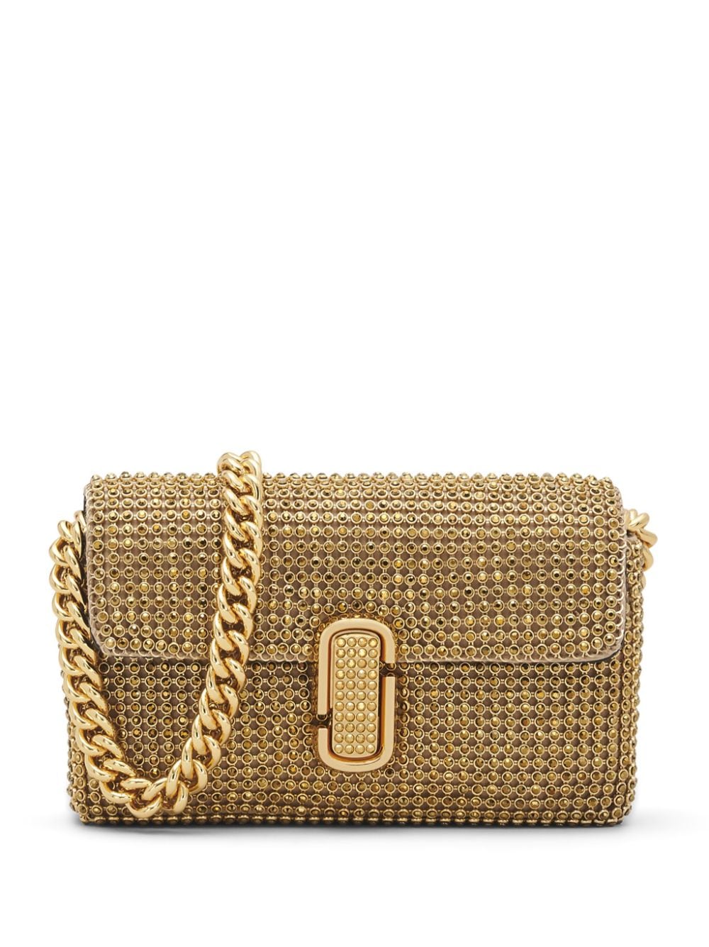 Marc Jacobs The J Marc rhinestone-embellished mini bag