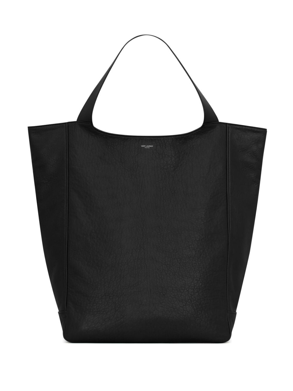 Saint Laurent logo-patch tote bag