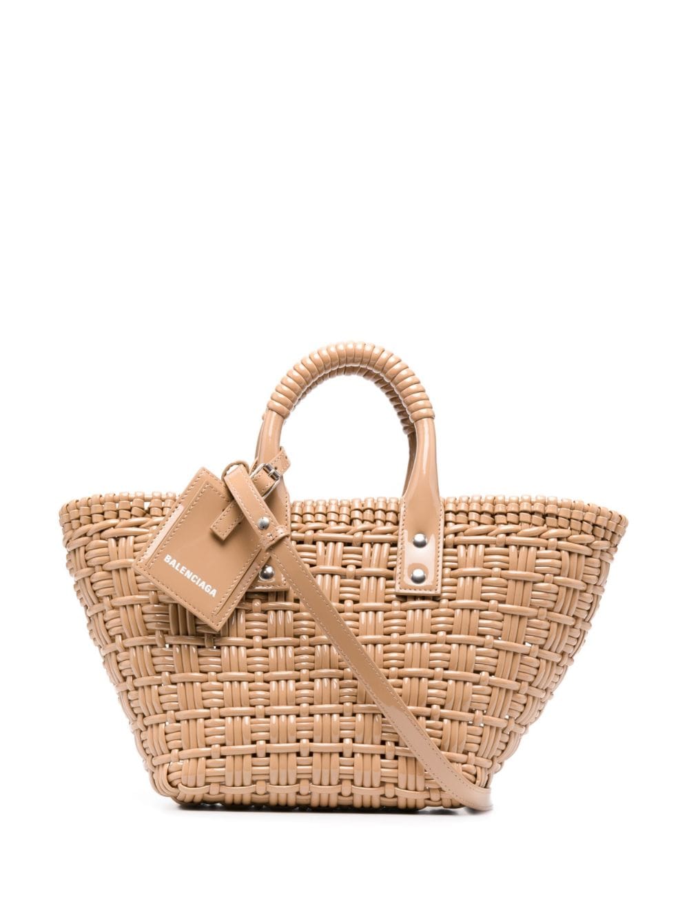 Ba*len*cia*ga xs bistro basket tote bag