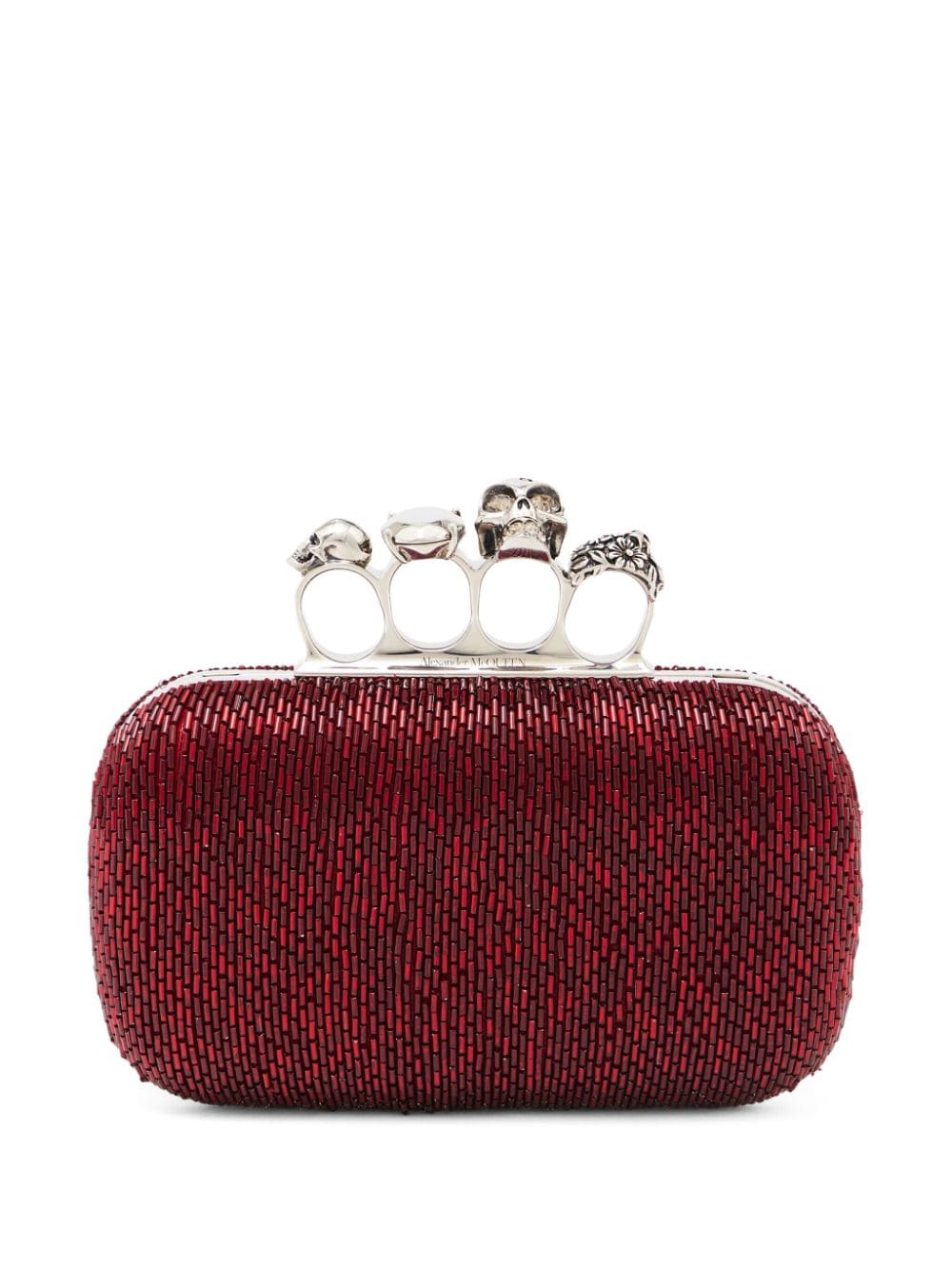 Alexander McQueen Four Ring clutch bag