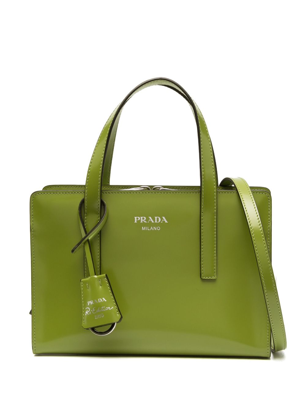 Pra*a re-edition 1995 leather tote bag