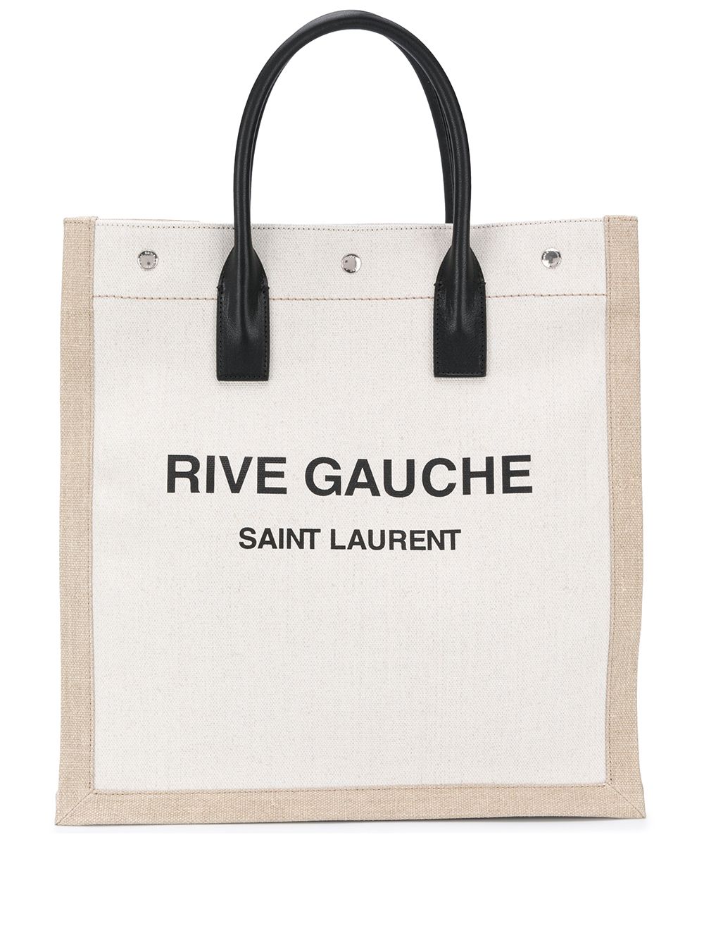 Saint Laurent logo-print tote bag