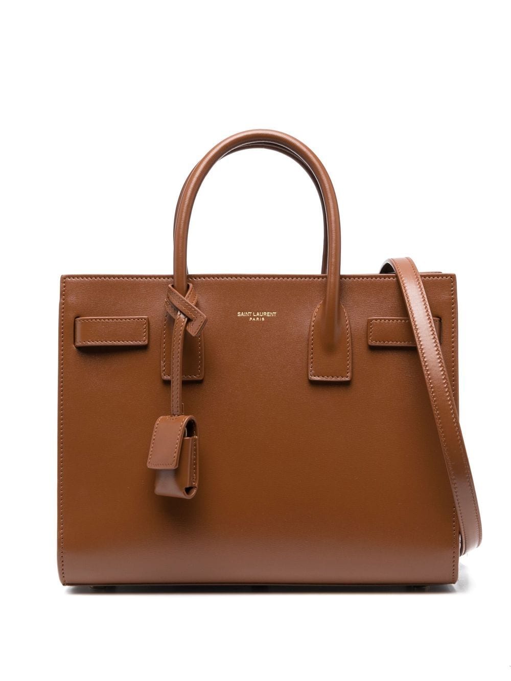 Saint Laurent logo-print tote bag