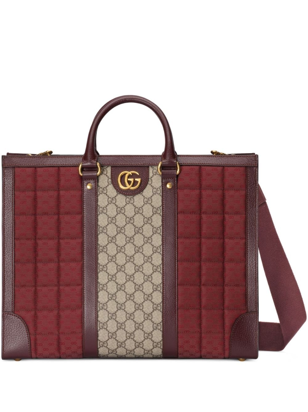 G*u*i large mini gg canvas tote bag