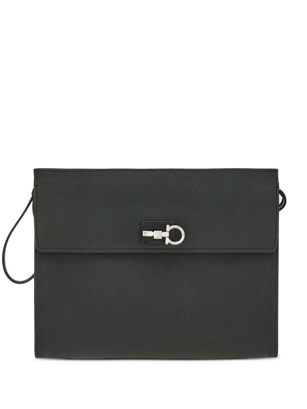 Ferragamo Gancini Studio clutch