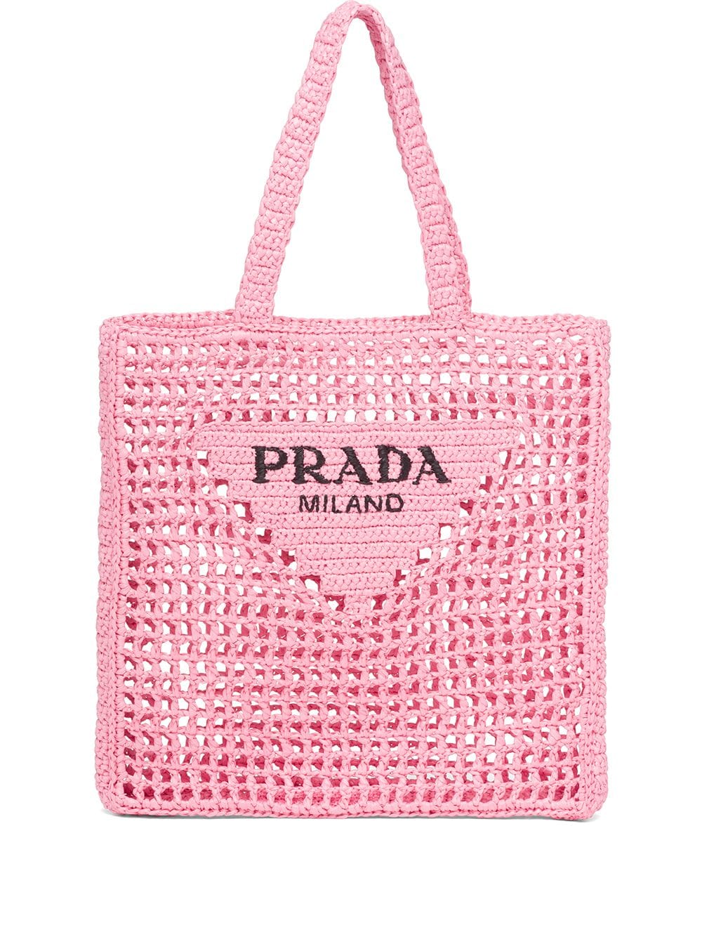 Pra*a woven tote bag