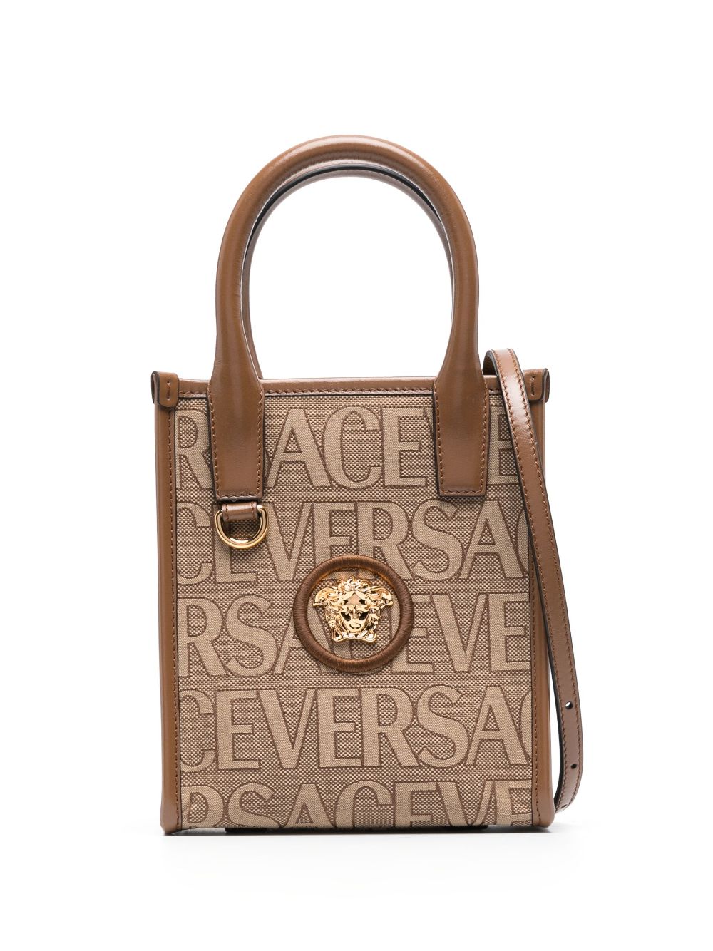 Versace mini Versace Allover-jacquard tote bag