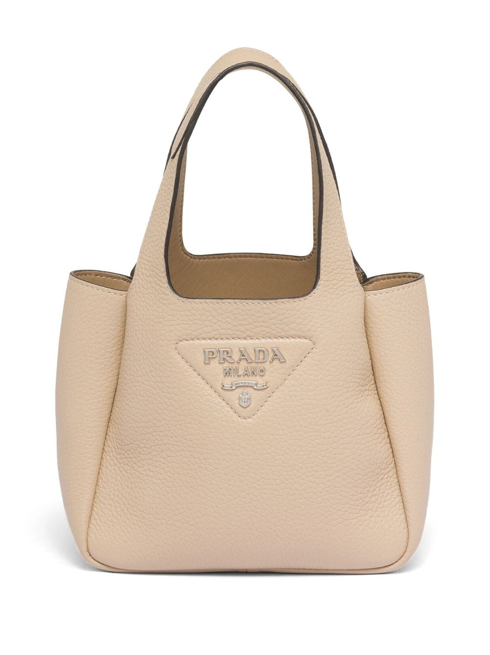 Pra*a logo-plaque tote bag