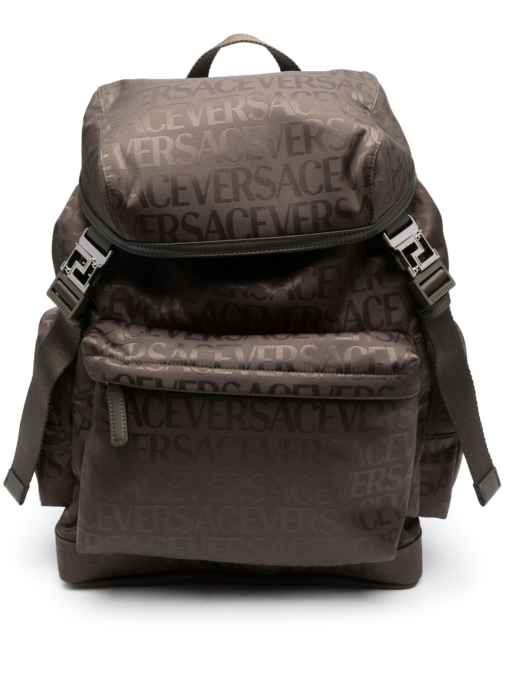 Versace Allover-print backpack