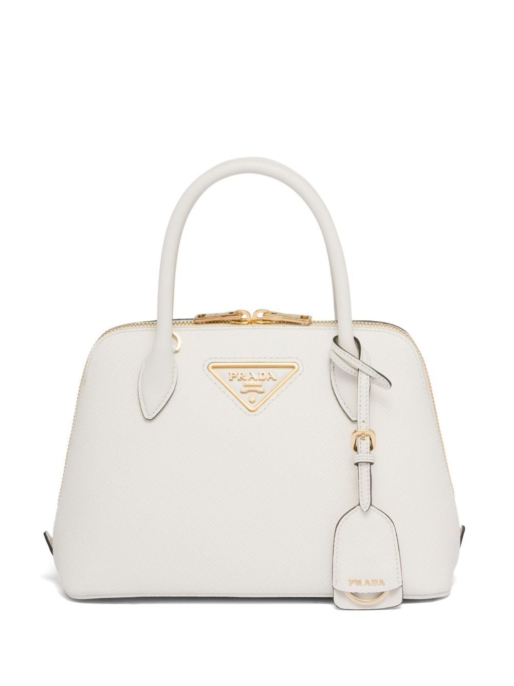 Pra*a promenade saffiano leather bag