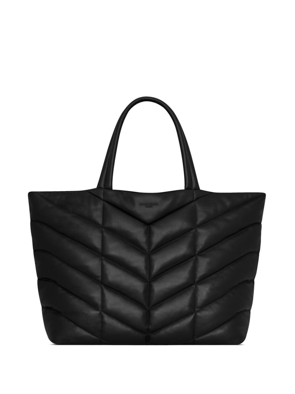 Saint Laurent Puffer leather tote bag