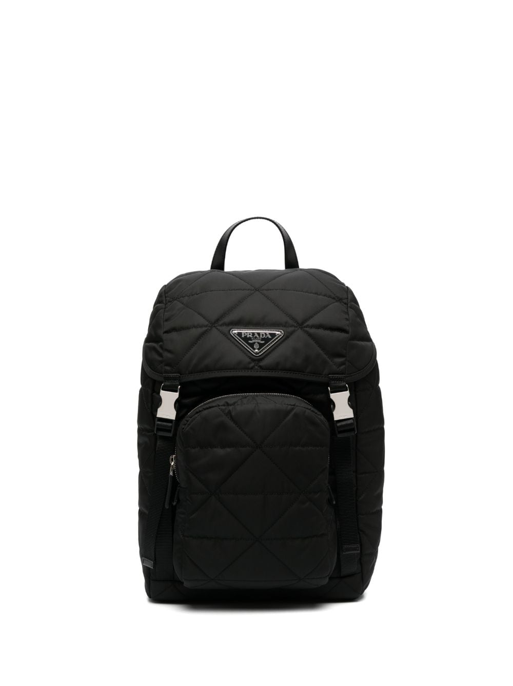 Pra*a re-nylon quilted backpack