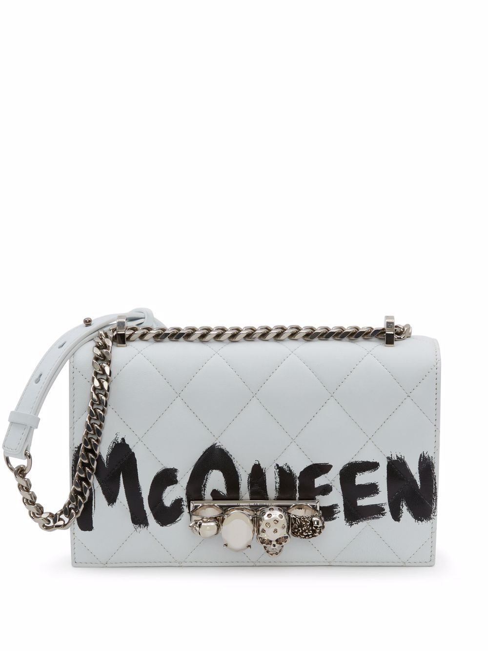 Alexander McQueen logo-print cross-body bag