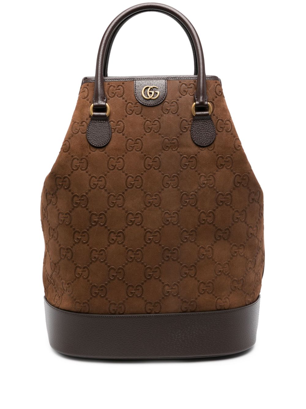 G*u*i gg suede duffle bag
