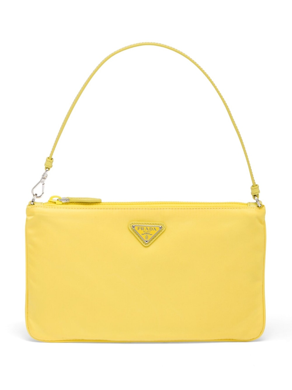 Pra*a re-nylon logo-plaque shoulder bag